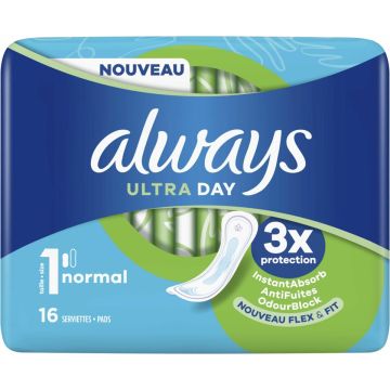 Always Maandverband Ultra Normal 16 stuks