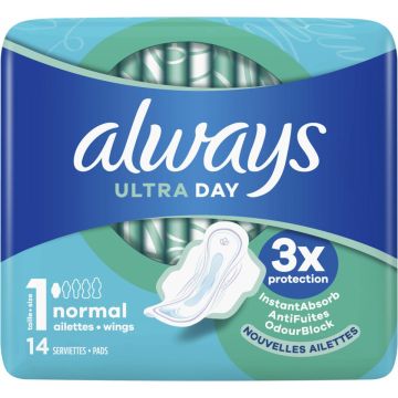 Always Maandverband Ultra Normal Plus 14 stuks