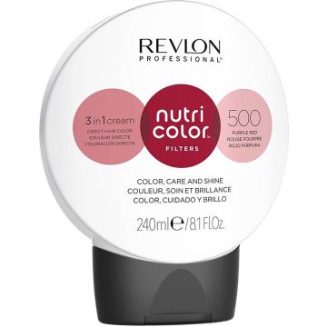 Revlon - Nutri Color - 240 ml - 500 Purple Red