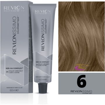 Permanente kleurcrème Revlon Revlonissimo Colorsmetique 6-dark blonde (60 ml)