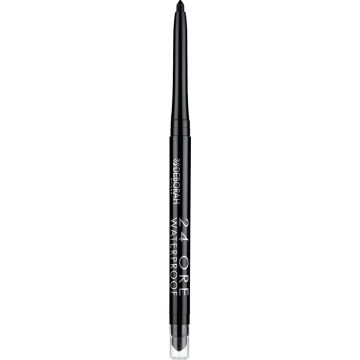 Deborah Milano 24Ore Eyeliner Wpf - 01 Black Black - Oogpotlood