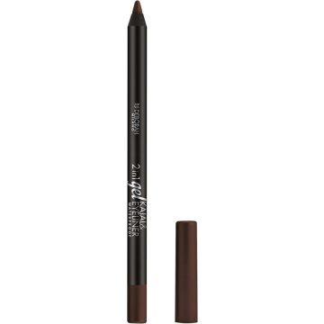 Deborah Milano 2in1 Gel Kajal &amp; Waterproof Eyeliner - 5 Brown