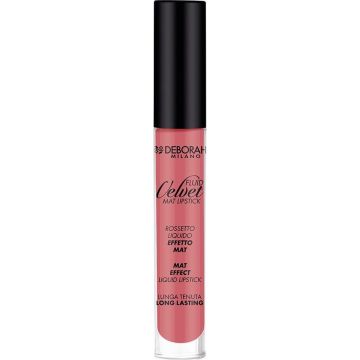 Deborah Milano Fluid Velvet Mat Lipstick - 02 Romantic Pink