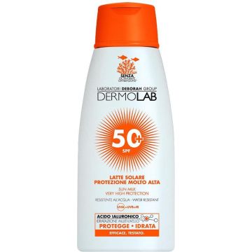 Dermolab 007236 zonnebrandmelk 200 ml Lichaam