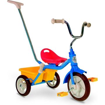 Italtrike Colorama Passenger Driewieler - Driewieler - Jongens en meisjes - Blauw - 10 Inch