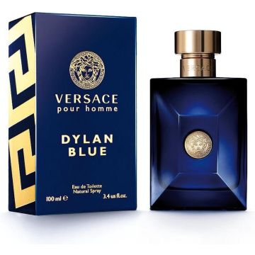 Versace Dylan Blue - aftershave lotion - 100 ml - scheerverzorging voor mannen