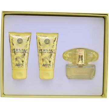 Parfumset voor Dames Yellow Diamond Versace (3 pcs)