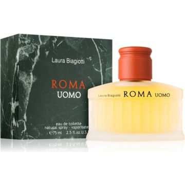 Laura Biagiotti Roma Uomo - 75 ml - eau de toilette spray - herenparfum