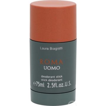 Laura Biagiotti Stickdeodorant Roma Uomo Heren 75 Ml Wit