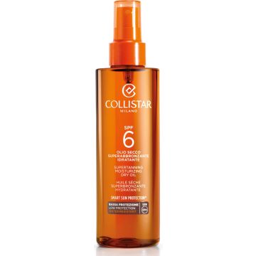 Collistar Supertanning Dry Oil Zonnebrandolie SPF 6 - 200 ml