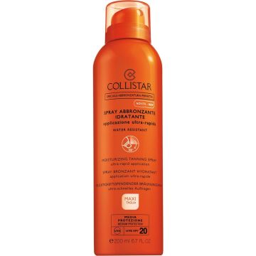 Collistar Moisturizing Tanning Spray Zonnebrand SPF20 - 200 ml