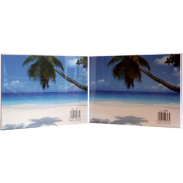 ZEP - Plexiglas Fotolijst Acrylic double horizontaal voor foto formaat 2x15x10 - 730264