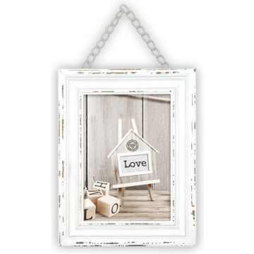 ZEP - Houten fotolijst Rivoli wit voor foto 13x18cm - SY957W