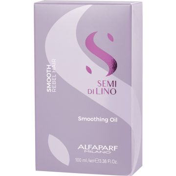 Moisturising Oil Alfaparf Milano Semi Di Lino Smooth (100 ml)