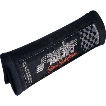 Simoni Racing Set Protector Schouderkussens - Zwart Velours