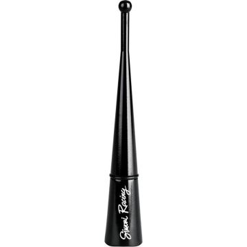 Simoni Racing Aluminium Antenne 8V - Zwart - Lengte 9cm