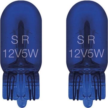 Simoni Racing T10 Halogeen 'Xtreme Super Shock' Lampen - Extrawhite - Set à 2 stuks