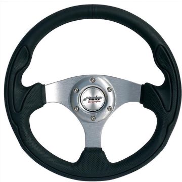 Simoni Racing Sportstuur Interlagos 320mm - Zwart Leder