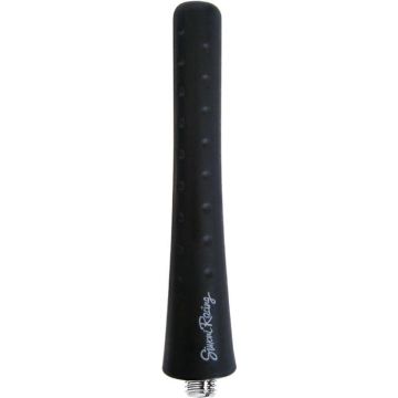 Simoni Racing Aluminium Antenne Rubber - Zwart - Lengte 8cm