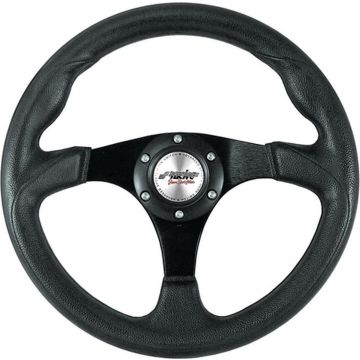 Simoni Racing Sportstuur Barchetta Poly/Nera 320mm - Zwart