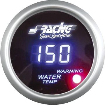 Simoni Racing Digitaal Instrument - watertemperatuur 40-120gr. - 52mm