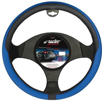 Simoni Racing Stuurwielhoes Tidy - 37-39cm - Zwart/Blauw