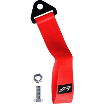 Simoni Racing Sleepoog-Gordel - Rood - max. 3000kg - Lengte 28cm