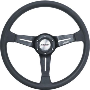 Simoni Racing Sportstuur Slag 350mm - Zwart PU