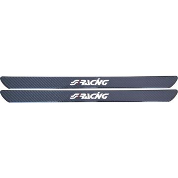 Simoni Racing Instaplijsten Carbon Type C - 485x37mm - Set à 2 stuks