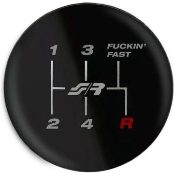 Simoni Racing Pookknopsticker 5 Versnellingen F-fast 30 Mm Zwart