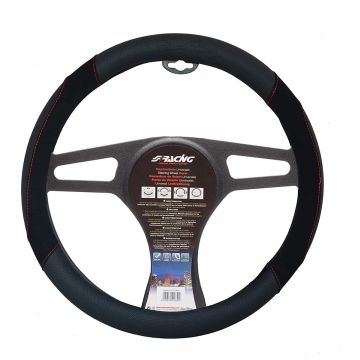 Simoni Racing Stuurwielhoes Shammy 37-39 Cm Eco-leer Zwart