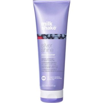 milk_shake silver shine conditioner 250 ml - vrouwen - Voor Geblondeerd haar/Gekleurd haar/Grijs haar - Conditioner voor ieder haartype