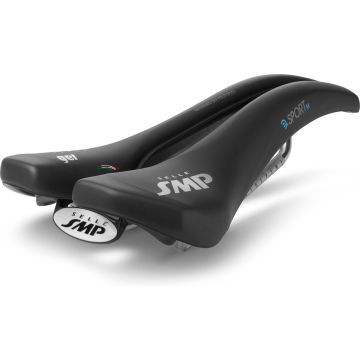 Selle SMP Zadel E-sport medium gel zwart