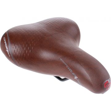 Zadel Selle Bassano Volare XL - bruin