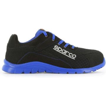 Veiligheidsschoenen Sparco Practice Zwart/Blauw S1P