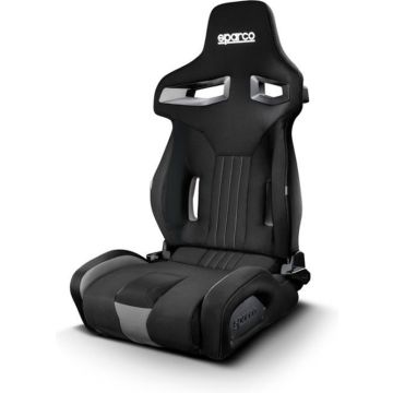 Sparco Sportstoel R333 Zwart/Grijs (Verstelbaar)