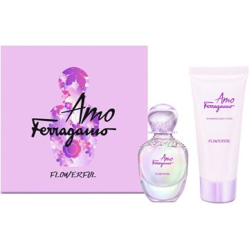 Salvatore Ferragamo - Amo Ferragamo Flowerful Set Eau de toilette 50 Ml + Body Lotion 100 Ml