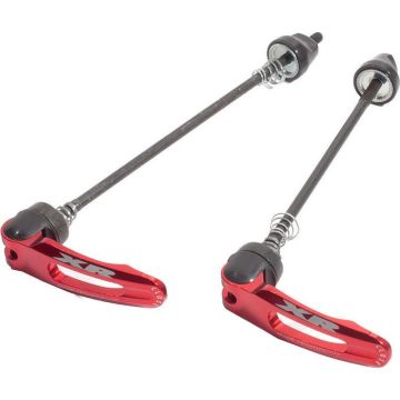 Miche Quickrelease Snelspanner Set Xr Voor En Achter Rood