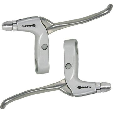 Saccon Remgrepenset Rollerbrake 4-vinger Aluminium Zilver 2-delig