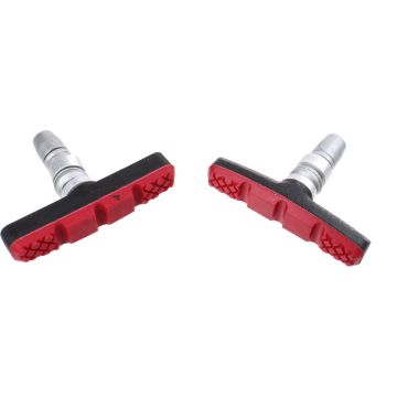 Saccon set remblokken V-brake PM22R zwart/rood