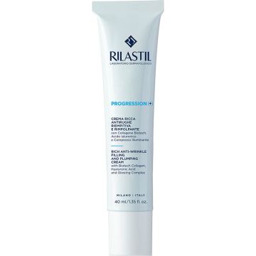 Rilastil Progression(+) Rich Plumping And Anti-wrinkle Cream 40 Ml