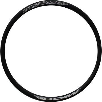 Miche velg 28 Pista draad 24g alu zwart