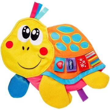 Chicco Knuffel Lulu Schildpad Junior 23,5 X 17 Cm Geel