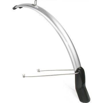 Eurofender Voorspatbord Scatto 26-28 Inch 51 Mm Zilver