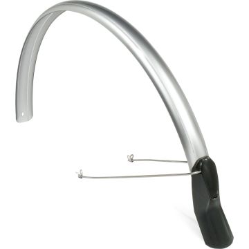 Eurofender Achterspatbord Scatto 28 Inch 51 Mm Zilver