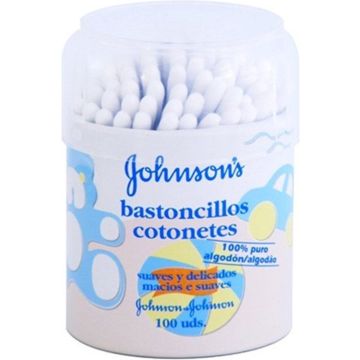 Wattenstaafjes Baby Johnson's (100 uds)