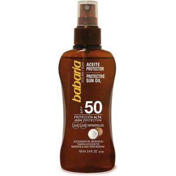 Babaria Coco Aceite Spf50 Proteccion Muy Alta 100ml