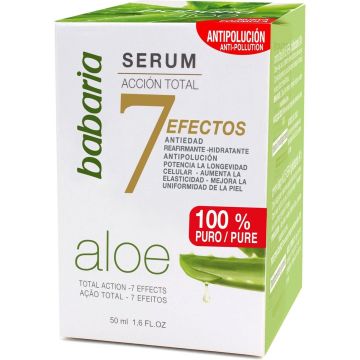 Gezichtsserum Babaria Acción Total Aloë Vera 7-in-1 (50 ml)