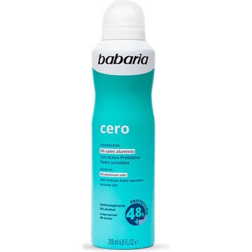 Babaria Desodorante Spray Cero 200ml