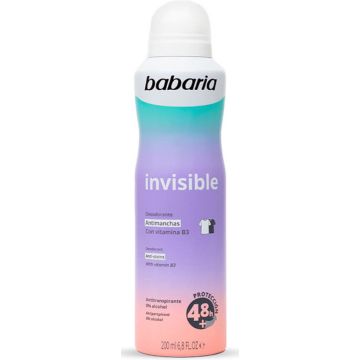 Babaria Desodorante Spray Invisible 200ml